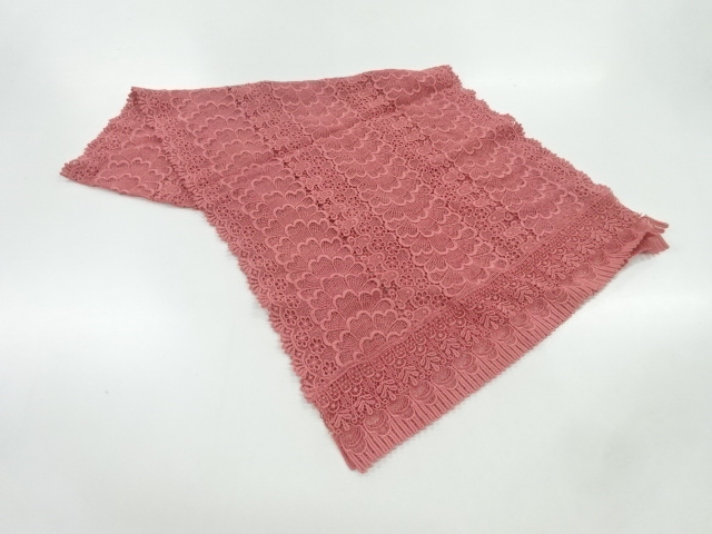 レース花模様ショール